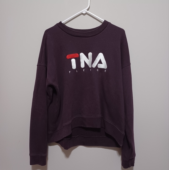 Aritzia Tna Cropped Sweater - Picture 1 of 5